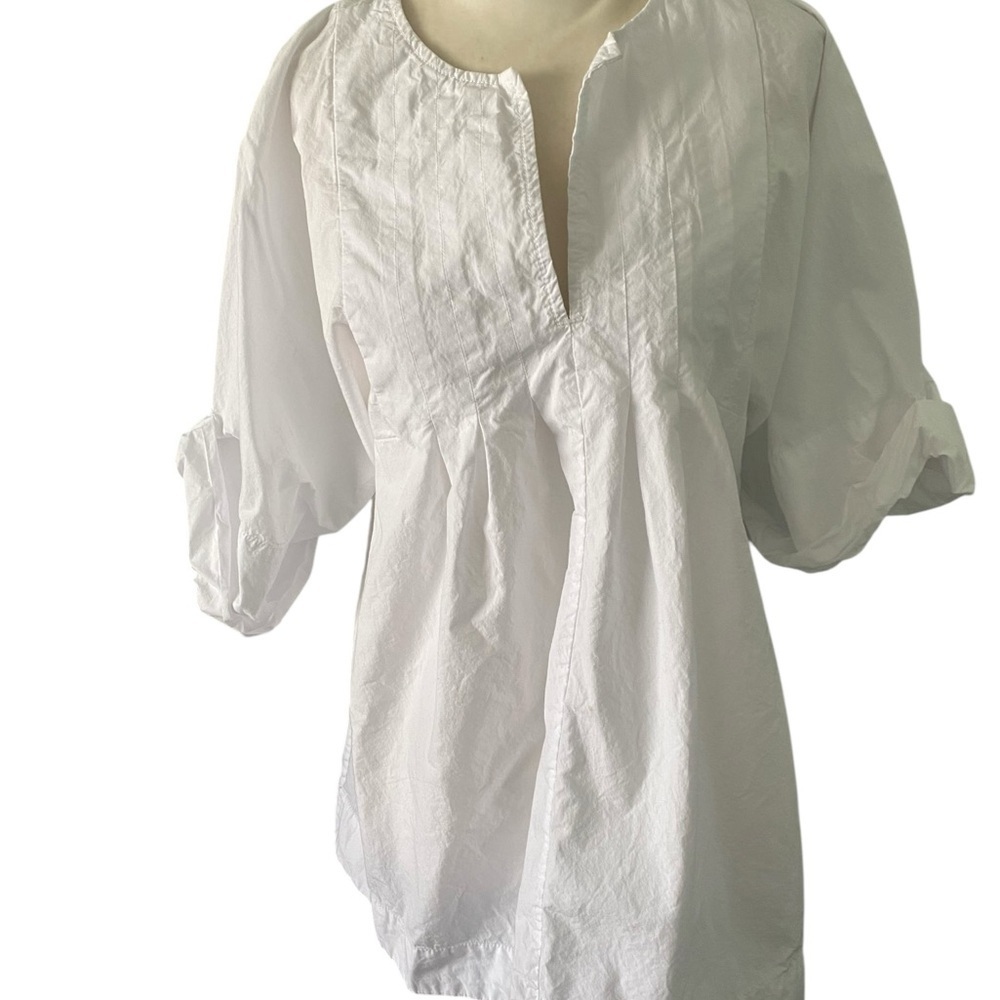 Everlane White Poplin blouse